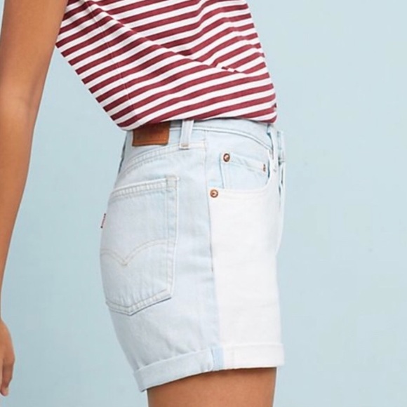 Levi Brand New two tone shorts - Picture 2 of 7